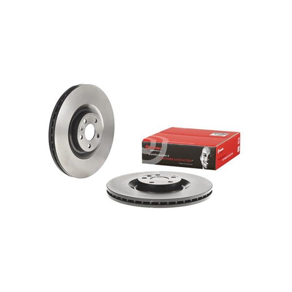 Bremseskive Innvendig ventilert, Framaksel BREMBO BREMBO