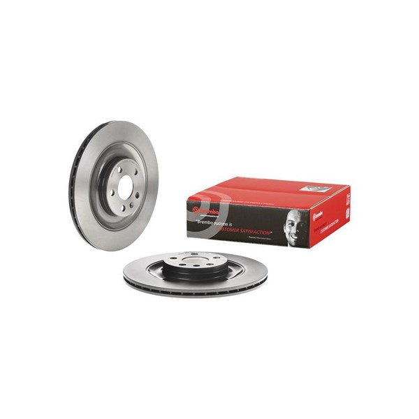 Bremseskive Innvendig ventilert, Bakaksel BREMBO Coated disc line BREMBO