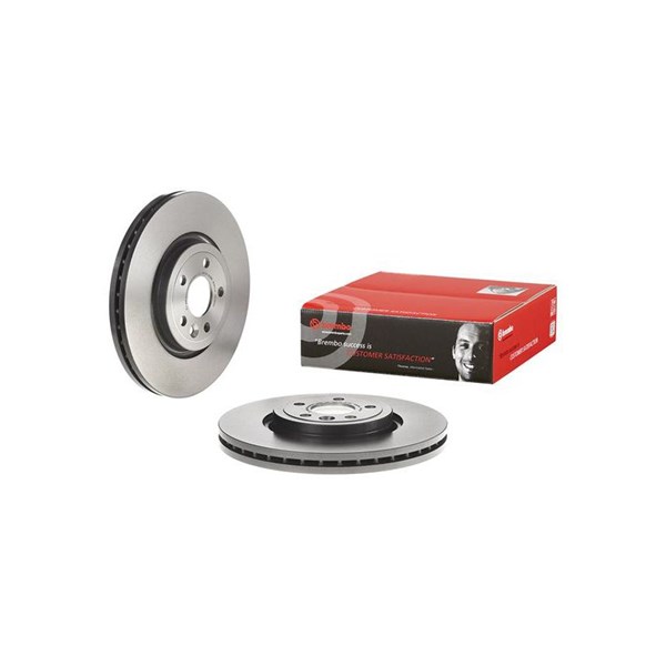 Bremseskive Innvendig ventilert, Framaksel BREMBO BREMBO