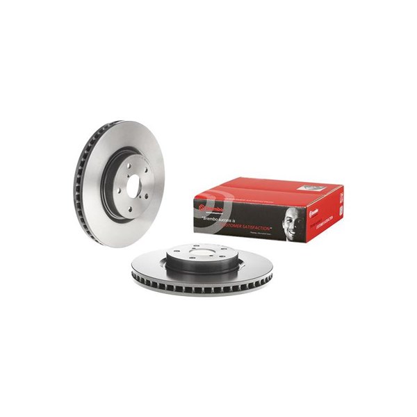 Bremseskive Innvendig ventilert, Framaksel BREMBO BREMBO