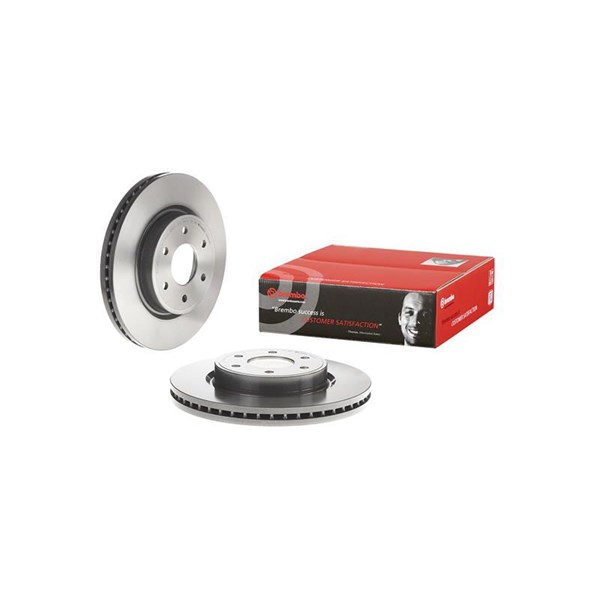 Bremseskive Innvendig ventilert, Framaksel BREMBO BREMBO