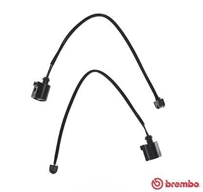 Alarmkontakt, bremsebeleggslitasje, Framaksel BREMBO BREMBO