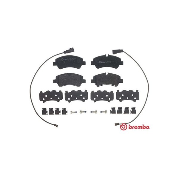 Bremseklosser sett, Bakaksel BREMBO BREMBO