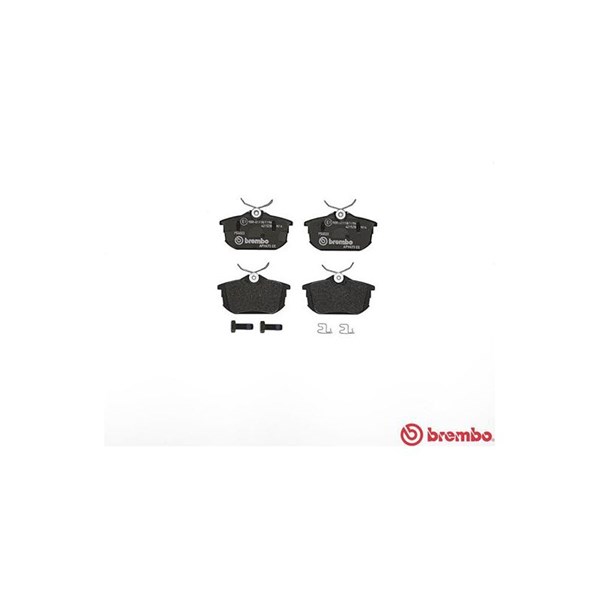 Bremseklosser sett, Bakaksel BREMBO BREMBO