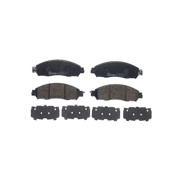 Bremseklosser sett, Framaksel BREMBO BREMBO