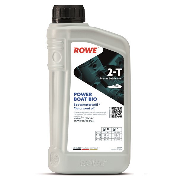 Bio 1l Rowe Hightec Power Boat 2-t ROWE ROWE