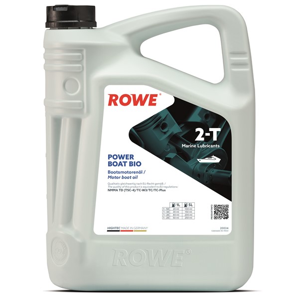 Rowe Hightec Power Boat 2-t Bio 5l ROWE ROWE