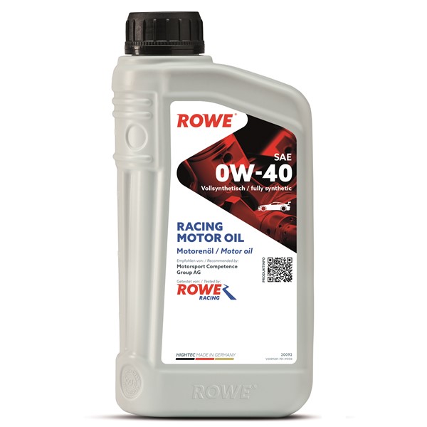 Motorolje Rowe Hightec Racing Motor Oil Sae 0w-40 1l ROWE ROWE