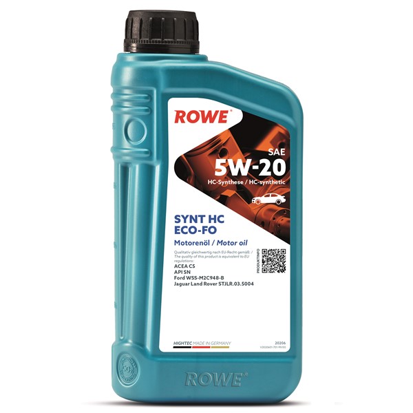 Motorolje Rowe Hightec Synt Hc Eco-fo Sae 5w-20 1l ROWE ROWE