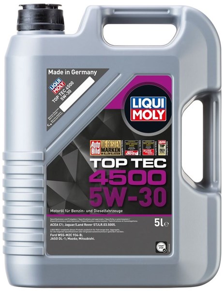 Motorolje Liqui Moly Top Tec 4500 5W-30 5L LIQUI MOLY