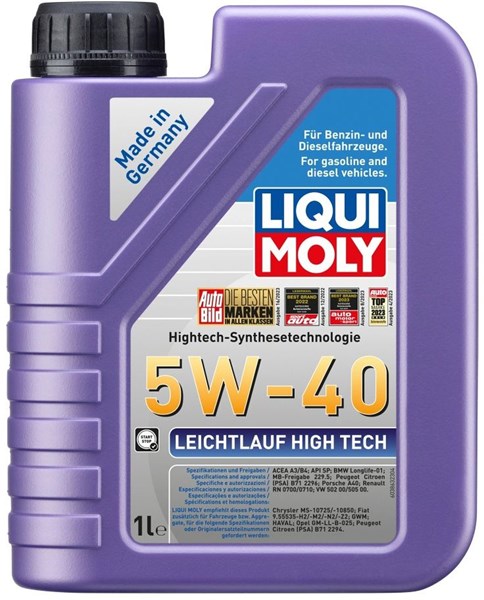 Motorolje Liqui Moly Leichtlauf High Tech 5W-40 LIQUI MOLY