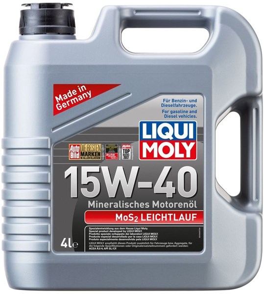 Motorolje Liqui Moly Mos2 Leichtlauf 15W-40 4L LIQUI MOLY LIQUI MOLY
