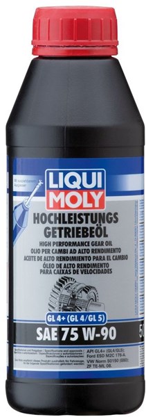 Akselgirolje Liqui Moly Gl4+ Sae 75W-90 LIQUI MOLY