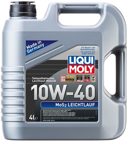Motorolje Liqui Moly Mos2 Leichtlauf 10W-40 4L LIQUI MOLY LIQUI MOLY
