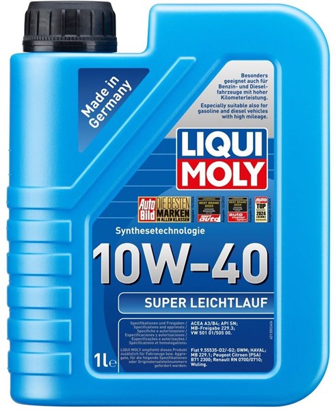 Motorolje Liqui Moly Super Leichtlauf 10W-40 1L LIQUI MOLY LIQUI MOLY