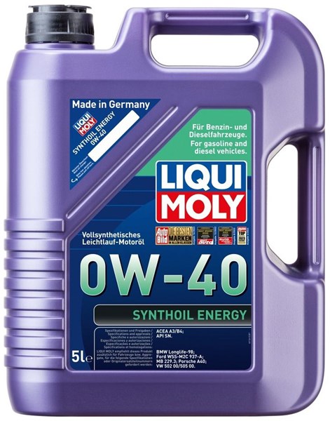 Motorolje Liqui Moly Synthoil Energy 0W-40 5L LIQUI MOLY LIQUI MOLY