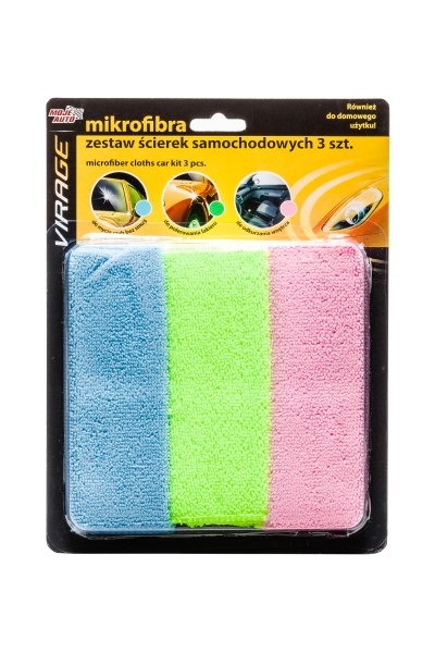 Mikrofiberklut 3-pak