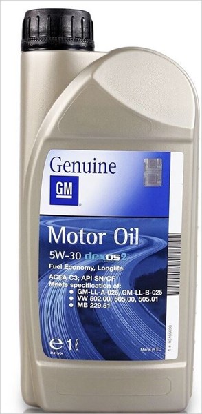 Motorolje Opel-gm Dexos2 5w-30, 1l Original