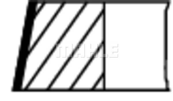 Stempelringsett MAHLE MAHLE