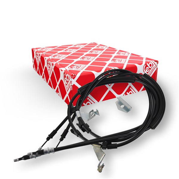 Kabel, parkeringsbremse, Høyre bak, Bakre venstre FEBI BILSTEIN FEBI BILSTEIN