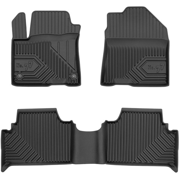 Dype bilmatter 2,5D HYUNDAI Kona Electric 2018- Frogum