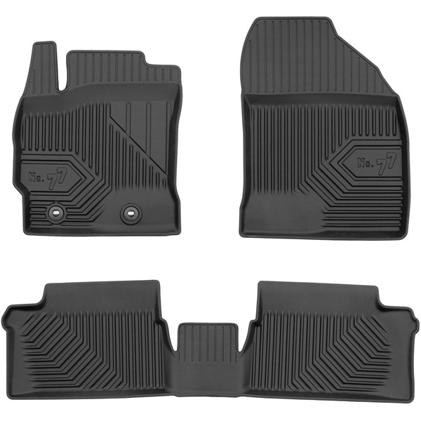 Gulvmattesett Toyota Auris II Fits any version 2012-2018 Frogum