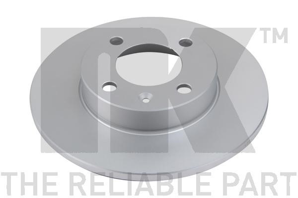 Bremseskive Full, Bakaksel, Framaksel Nk 314704 NK