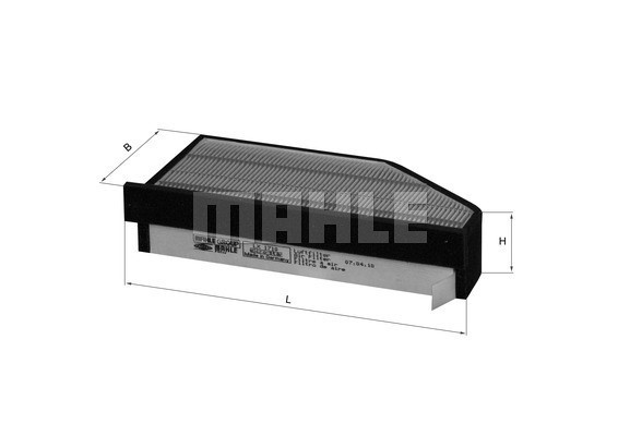Luftfilter MAHLE MAHLE