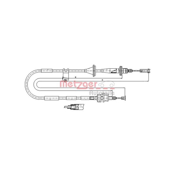Kabel, clutchbetjening
