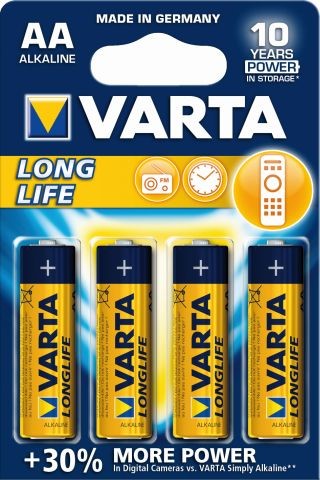 Alkalisk batteri Aa VARTA