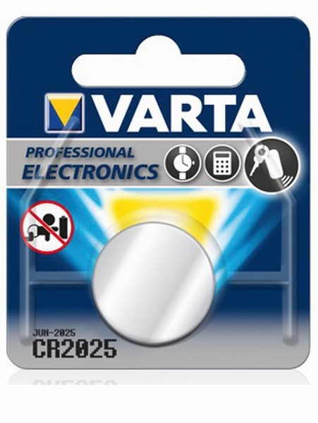 Cr2025 Lithiumbatteri (li) VARTA
