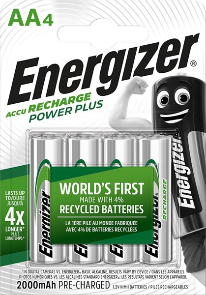 Oppladbaralkalisk batteri Aa