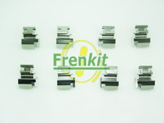 Tilbehørsett, bremseklosser, Bakaksel, Framaksel