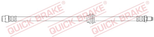 Bremseslange, Framaksel høyre, Framaksel venstre - P1718388 - mini - OE 34116772555, 34306788442, 34306858079