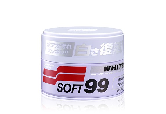 White Soft Wax Bilvoks SOFT99 SOFT99