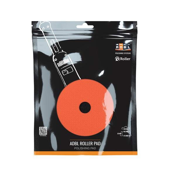 Poleringssvamp Adbl Roller Cut Da 150mm Orange Hard Velcro ADBL ADBL