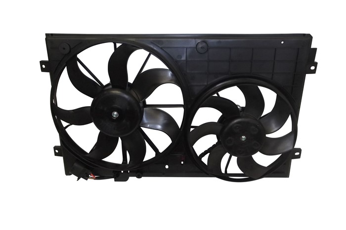 Ventilator, motorkjøling 12V AIC - audi, seat, skoda, vw - OE 1K0 121 207J SET, 1K0 121 207J, 1K0 121 207T SET