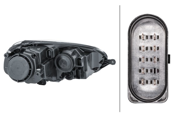 Frontlykt 12V, Venstre HELLA HELLA