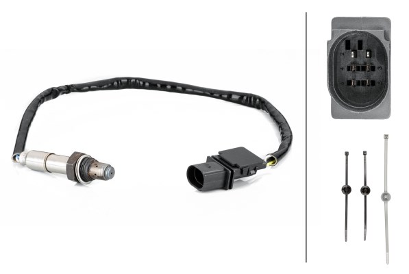 Lambdasonde, Foran, på begge sider HELLA HELLA