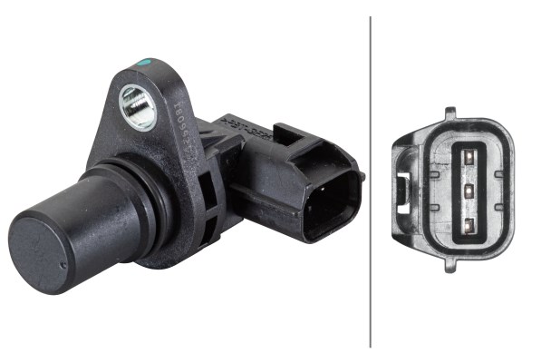 Sensor, kamakselposisjon, Bak, Foran, på begge sider, Innløpsside HELLA