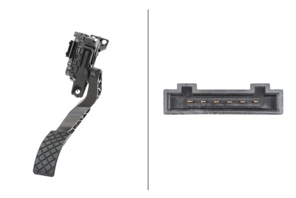 Sensor, gasspedalstilling HELLA HELLA