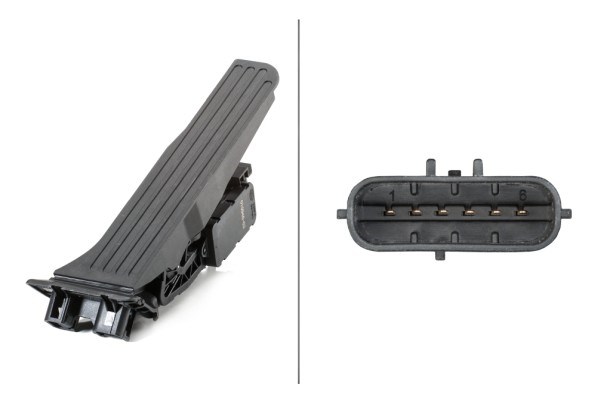 Sensor, gasspedalstilling HELLA HELLA