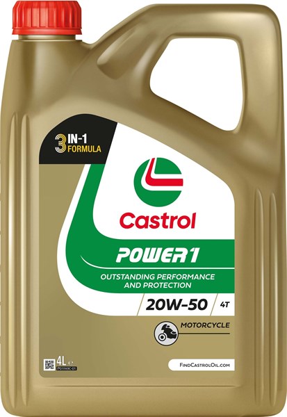 Motorolje Castrol POWER1 4T 20W-50 4L CASTROL