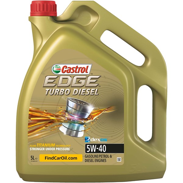 Motorolje Castrol EDGE Turbo Diesel 5W-40 5L CASTROL