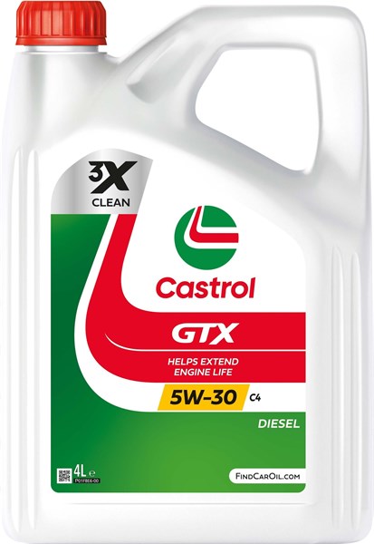 Motorolje Castrol GTX 5W-30 C4 4L CASTROL