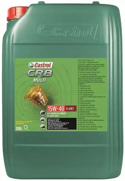 Motorolje Castrol CRB Multi 15W-40 CI-4/E7 20L CASTROL