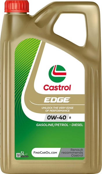 Motorolje Castrol EDGE 0W-40 R 5L CASTROL