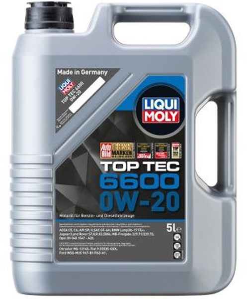 Motorolje LIQUI MOLY Top Tec 6600 0W-20 5L LIQUI MOLY LIQUI MOLY