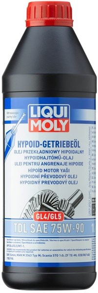 LIQUI MOLY Hypoid-Getriebeöl (GL4/5) TDL SAE 75W-90 1L - P1749666 - 1749666