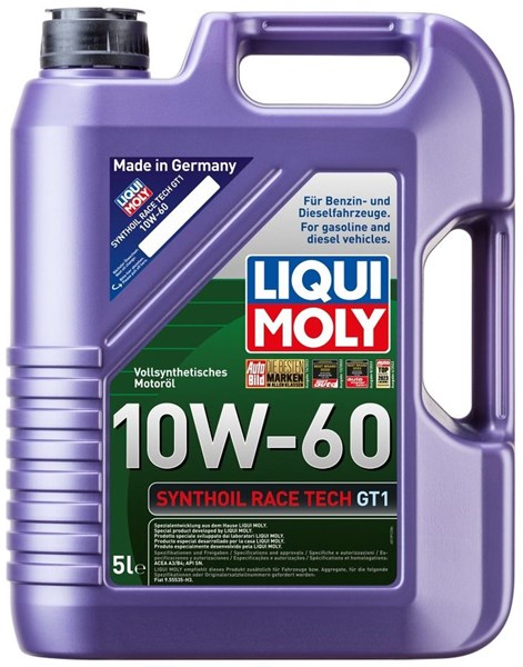 Motorolje LIQUI MOLY Synthoil Race Tech GT1 10W-60 5L LIQUI MOLY